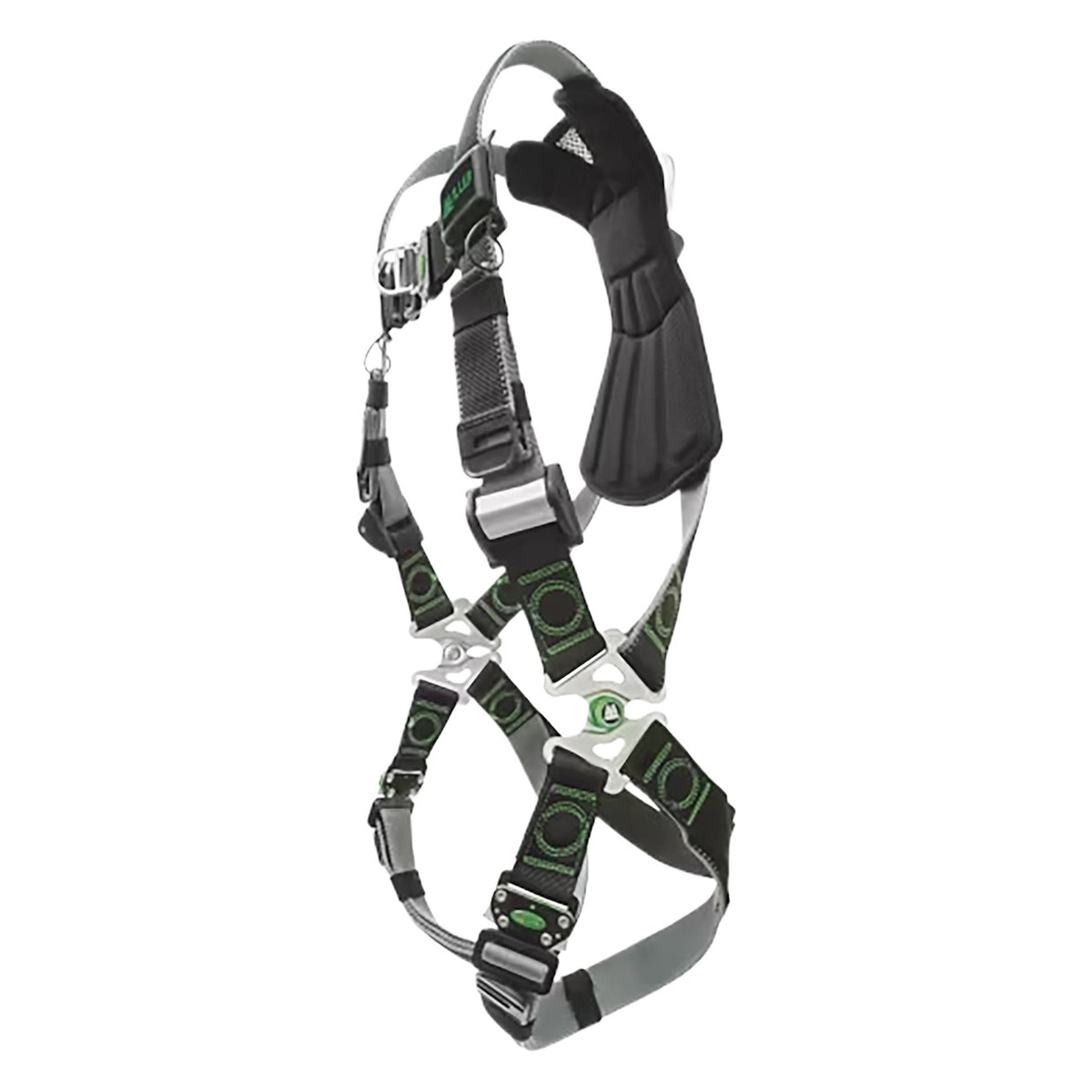 Miller RDT-TB-BDP Premium Full-Body Harness with DualTech™ Webbing with 5 Points of Adjustment, Back/Side D-Rings, Removable Belt and Quick-Connect Chest & Tongue Buckle Leg Straps