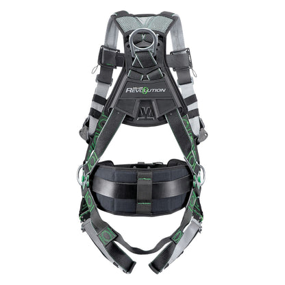 Miller RDTSL-QC Premium Full-Body Harness with DualTech™ Webbing, 5 Points of Adjustment, Back D-Ring, Shoulder Loops and Quick-Connect Chest & Leg Buckles