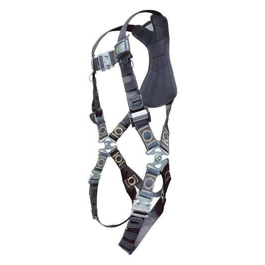 Miller RKN-QC-B Welder's Premium Full-Body Harness with Kevlar®/Nomex® DualTech™ with 5 Points of Adjustment, Back D-Ring, Removable Belt and Quick-Connect Chest & Leg Buckles
