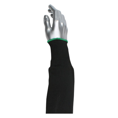 Kut Gard S10HTP/2BK-EW-ES6 Single-Ply ATA® / High Tenacity Polyester Blended Sleeve - Wide Width