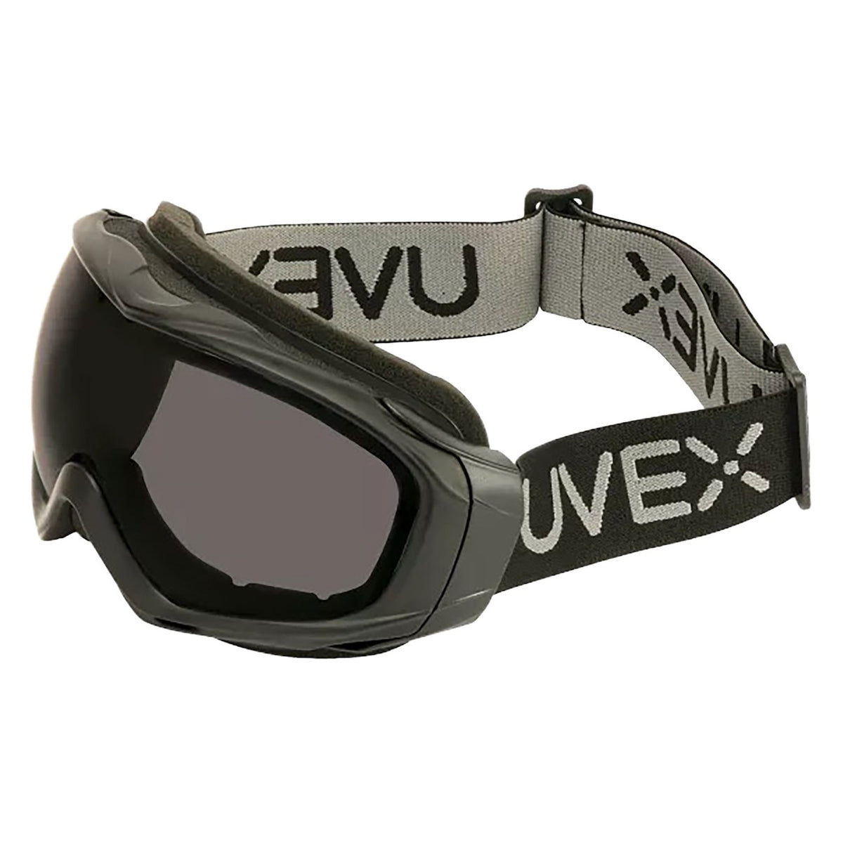 Uvex S2381 Impact Goggles with Black Frame and Gray Hydroshield®/Anti-Scratch Lens