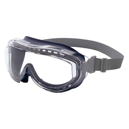 Uvex S3400HS Indirect Vent Goggles with Gray Body and Clear Lens with Hydroshield® Anti-Fog Coating - Neoprene Headband