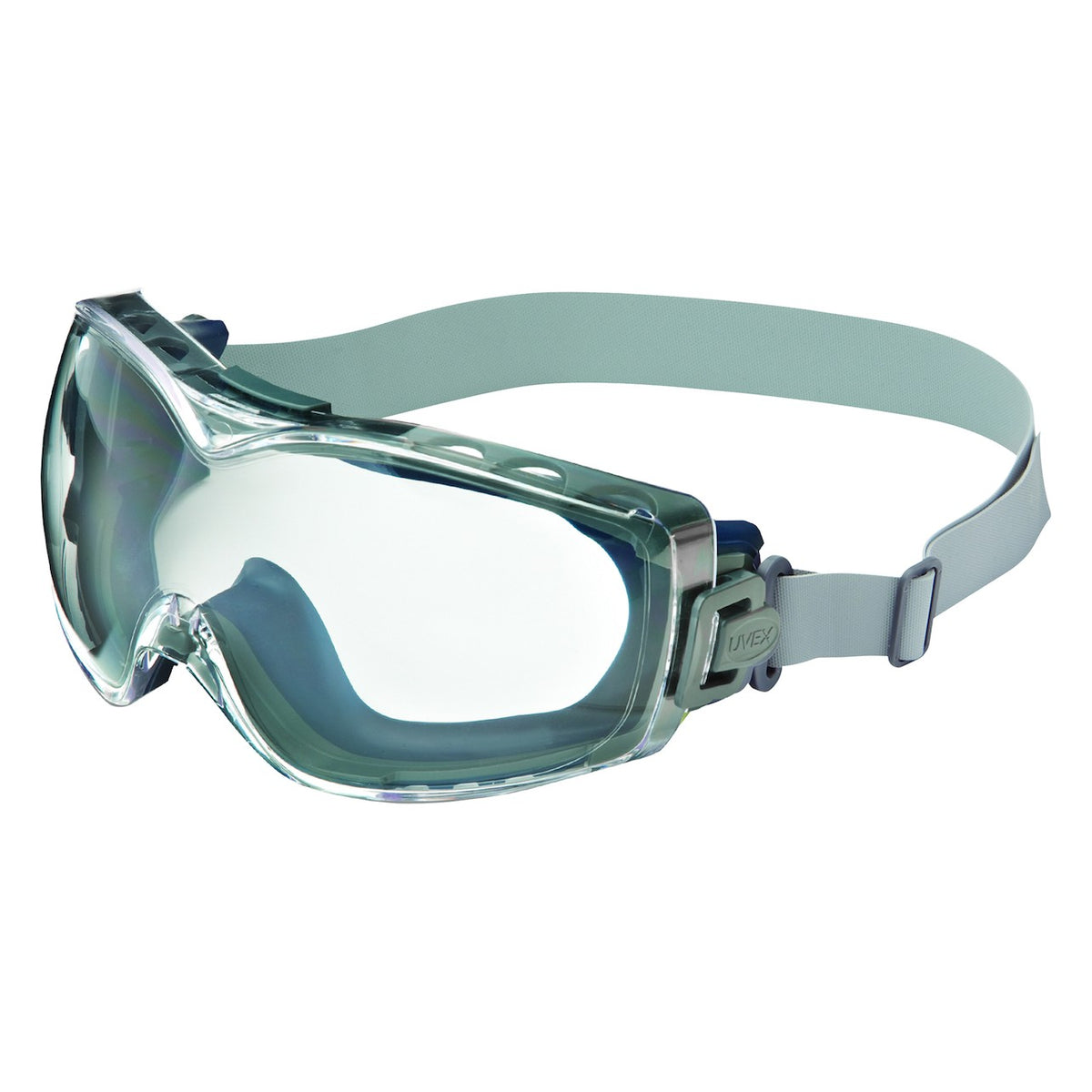 Uvex S3970HS Indirect Vent Goggle with Navy Body, Clear Lens and Hydroshield® Anti-Fog coating - Neoprene Strap