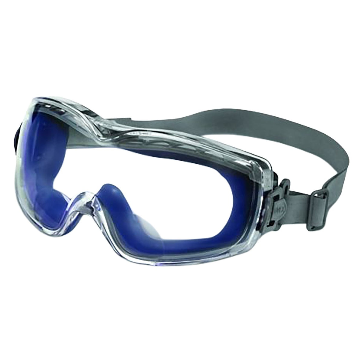 Uvex S3991X Indirect Vent Goggle Reader with Navy Body, Clear Lens and Hydroshield® Anti-Fog coating - Neoprene Strap -+1.00