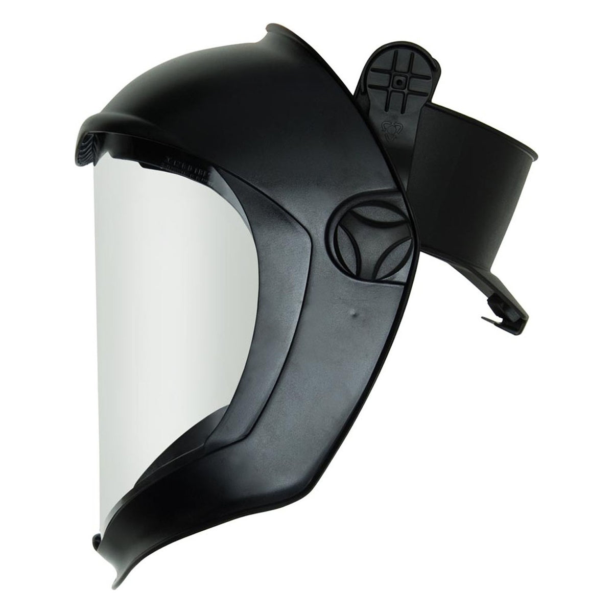 Uvex S8505 Polycarbonate Faceshield System with Hard Hat Adapter and Uncoated Clear Lens