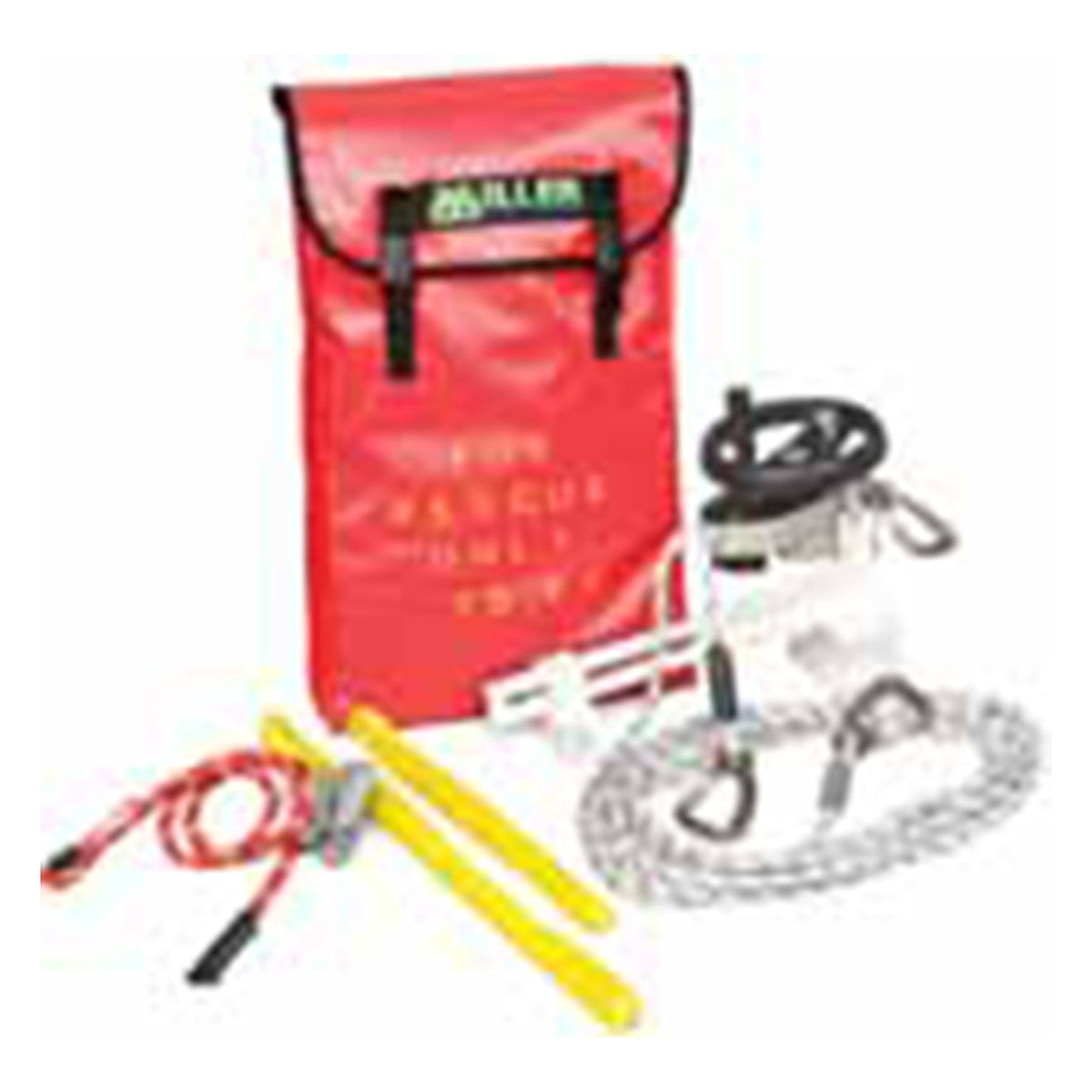 Miller SEHWLB Elite Rescue and Descent Device with Hoisting Wheel and Ladder Bracket