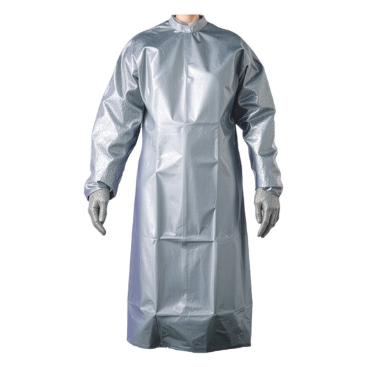 Assurance SSCA 2.7 Mil Polyethylene/EVOH Coat Apron with Sleeves