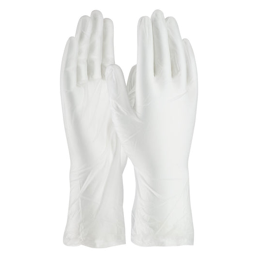 QRP VHC12 Single Use Class 100 Cleanroom Vinyl Glove - 12"