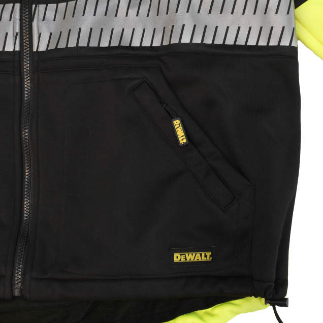 DEWALT DSJ32-3 Deluxe Zip Front Class 3 Hoodie