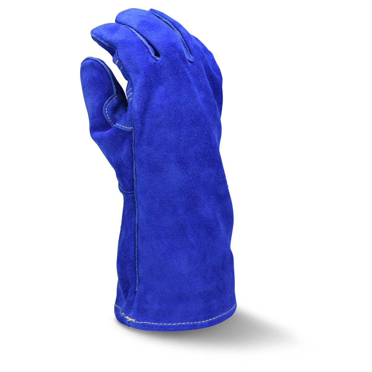Radians RWG5410 - Premium Side Split Blue Cowhide Leather Welding Glove - additional view