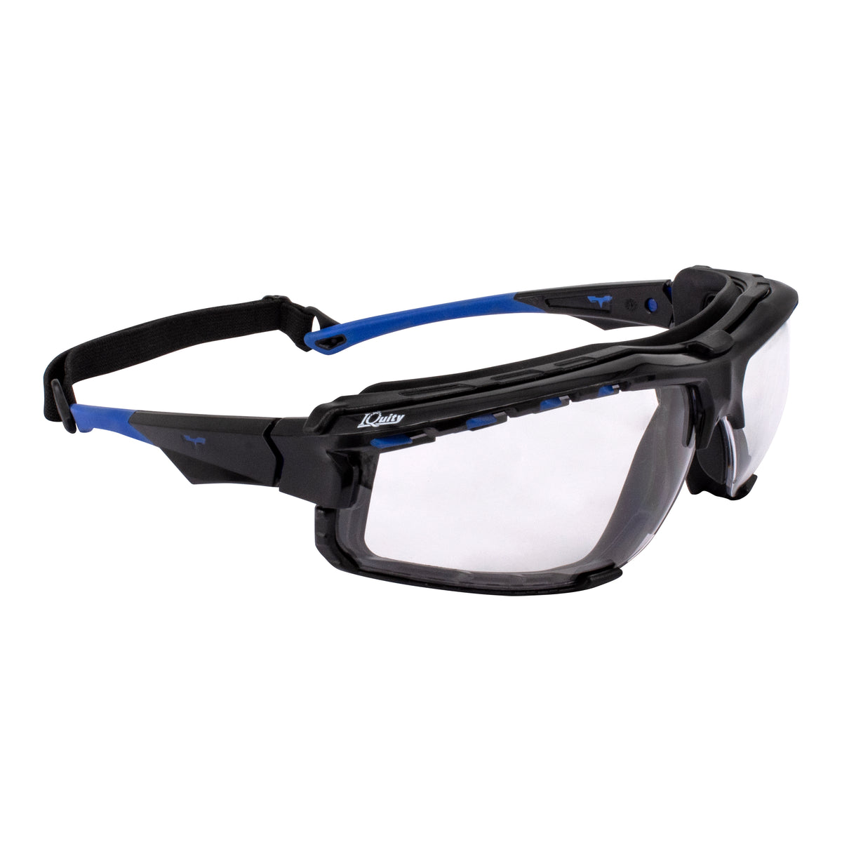 Radians TXE-IQ - Thraxus Elite™ - IQuity Safety Eyewear - Black / Blue / Clear IQ