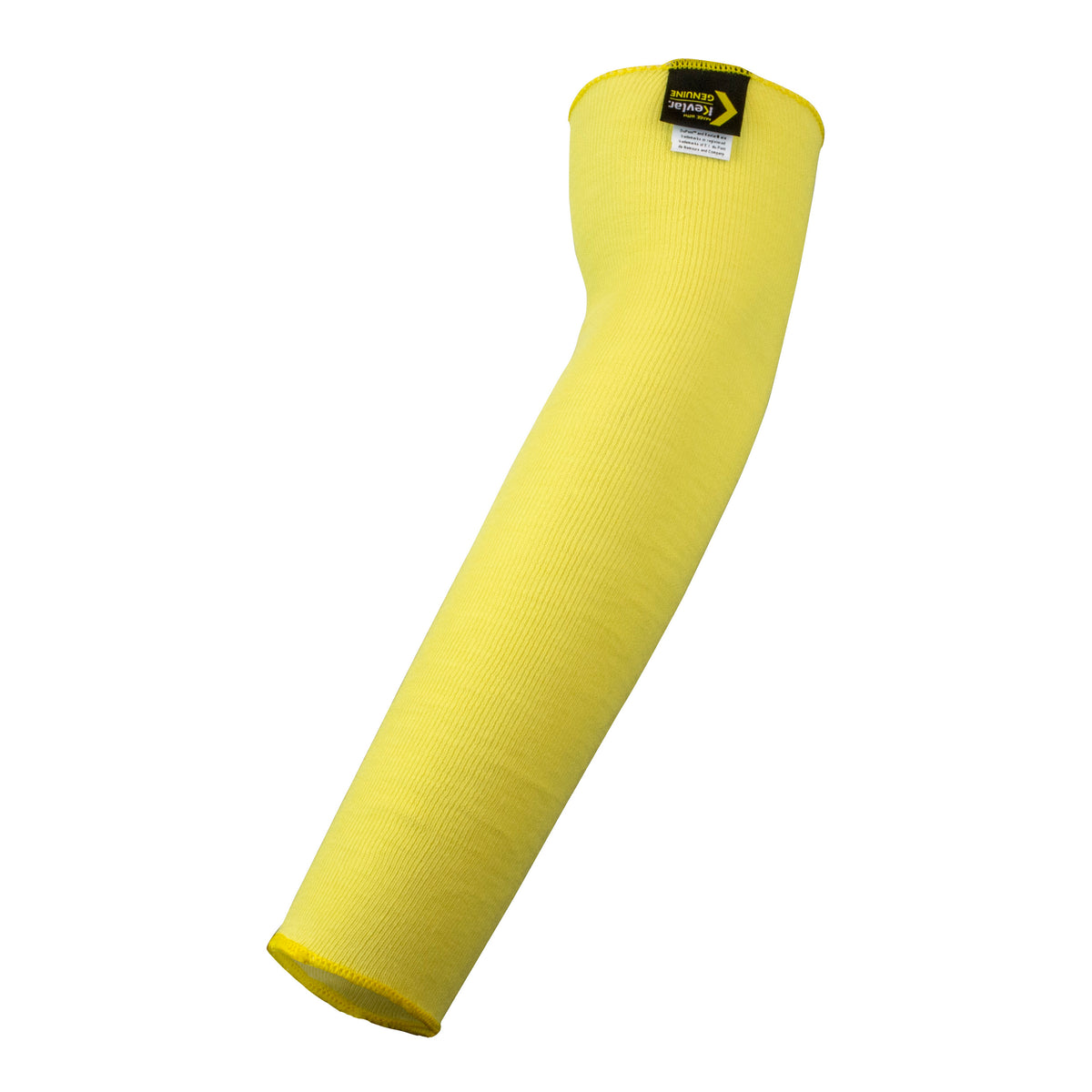 Radians RAD51K - 1-Ply Kevlar® A2 Cut Protection Sleeve 14" Length - Yellow