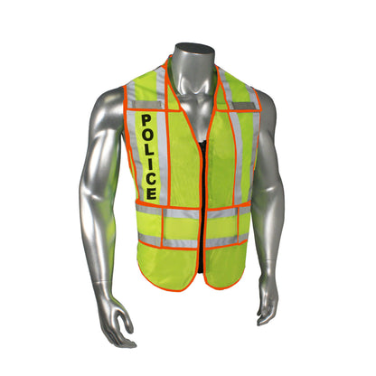 Radwear USA LHV-207-SPT - Class 2 Breakaway Vest - Police - Hi-Vis Green