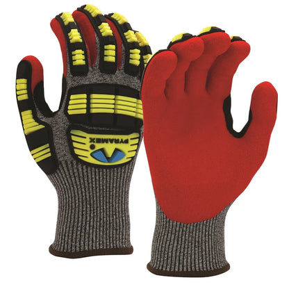 Pyramex Pyramex GL609C - Nitrile Sandy A6 Cut Level 2 Impact 13-Gauge Model GL609CS Safety Workwear Small model GL609CS