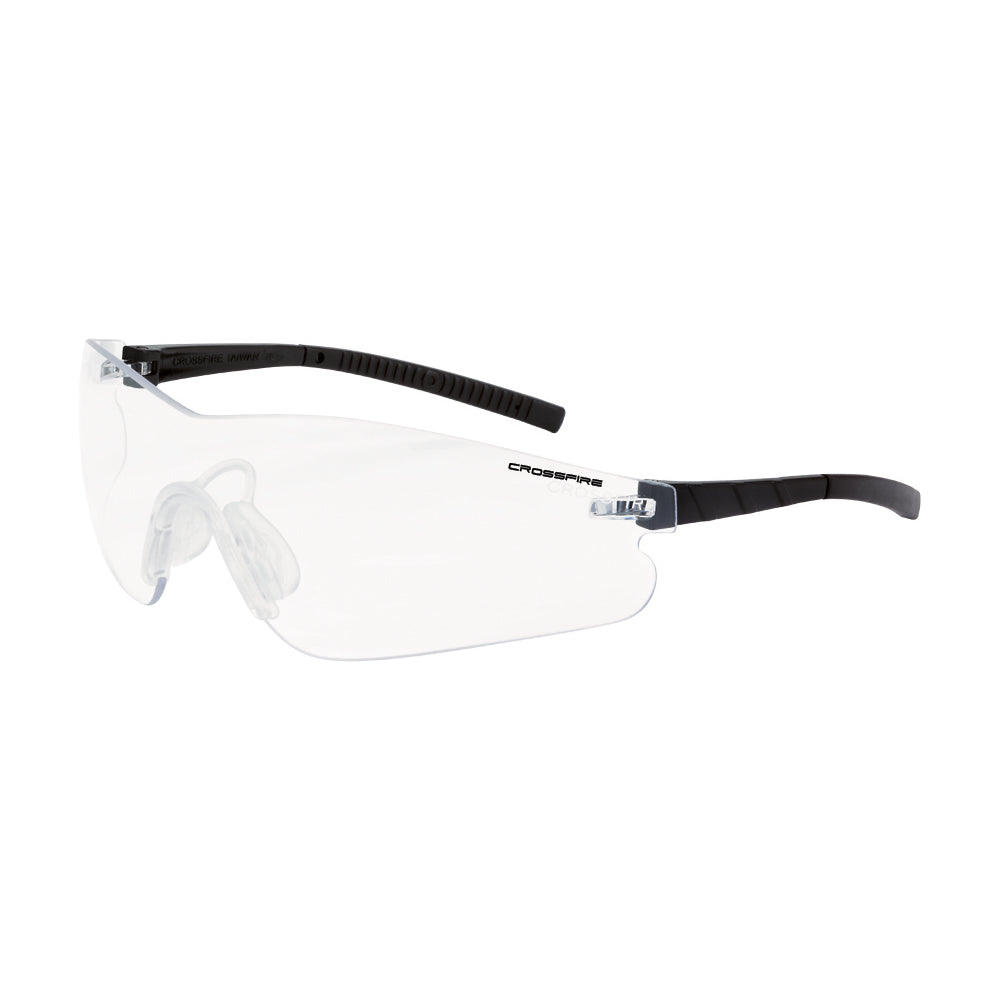 Crossfire BLADE - Performance Safety Eyewear - Black / Clear AF