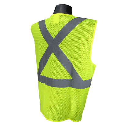 Radians SV4X - Economy Mesh X-Back Type R Class 2 Breakaway Safety Vest - additional view