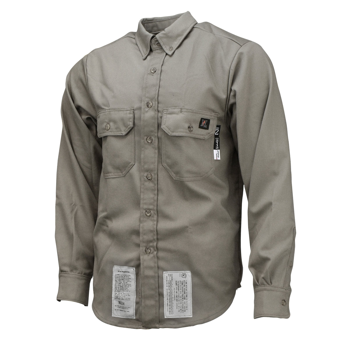 Neese VU7SH - 7 oz Ultra-Soft FR Shirt (CAT 2) - Gray