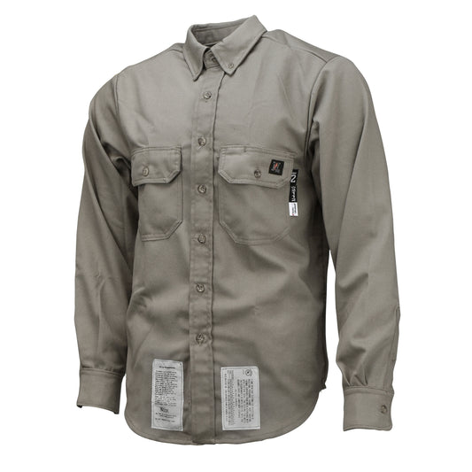 Neese VU7SH - 7 oz Ultra-Soft FR Shirt (CAT 2) - Gray