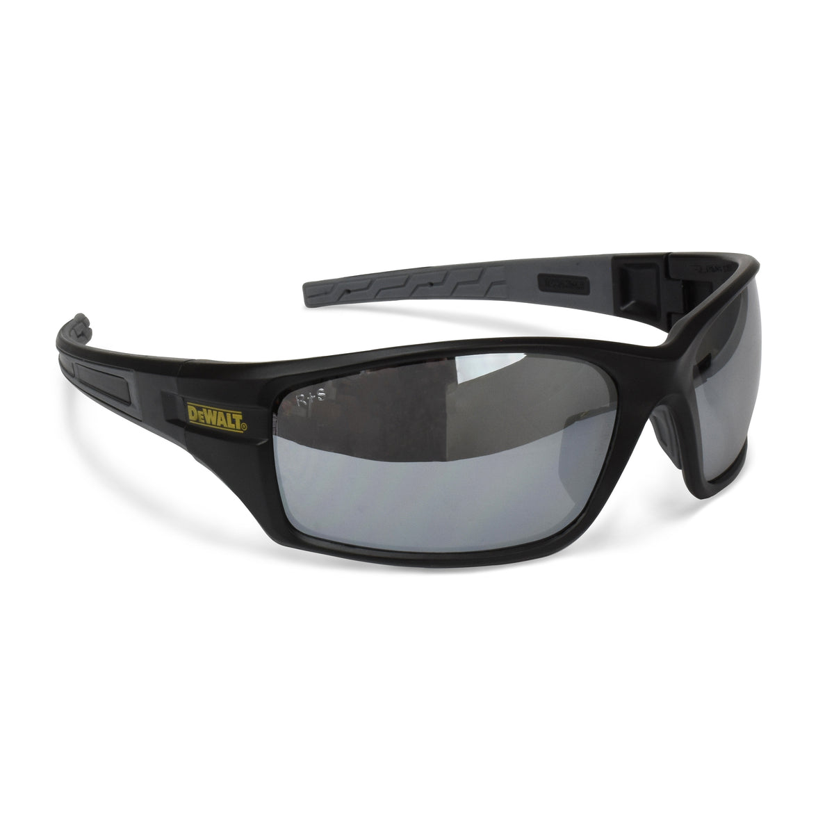 DEWALT DPG101 - Auger® Protective Eyewear - Black / Silver Mirror