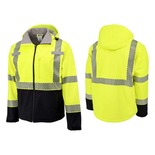 Radians SJ322B Type R Class 3 Ripstop Softshell Jacket