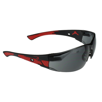 Radians OBL1 - Obliterator™ Safety Eyewear - Black / Red / Smoke