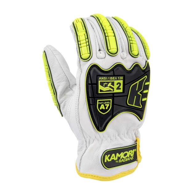 Radians RWG47 KAMORI® Cut A7 Buffalo Leather Driver with TPR