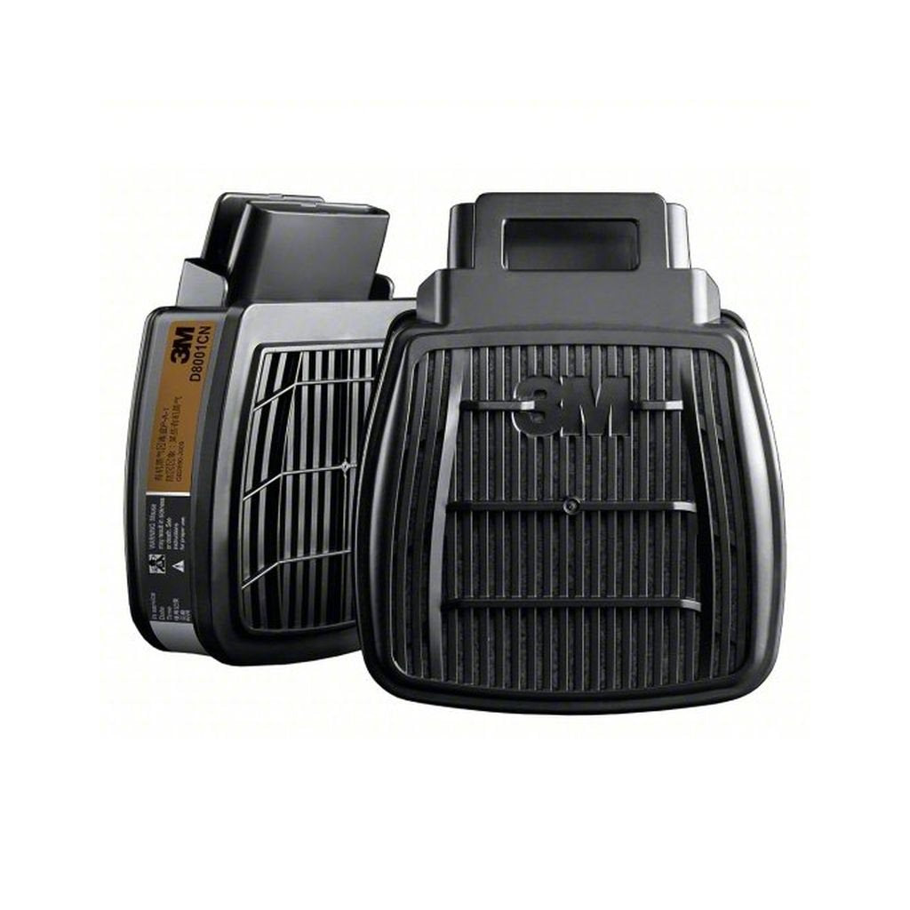 3M™ Secure Click™ Organic Vapor Cartridge D8001, 60 ea/Case