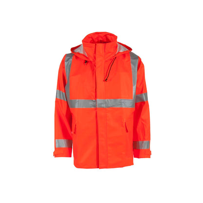 Neese 217AJ - Flex Arc Jacket with Attached Hood - Fluorescent Orange - Fluorescent Orange