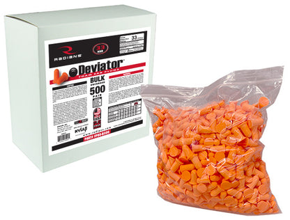Radians FP80-B500 - Deviator® Foam Uncorded Earplug Dispenser Refill - 500 Pair - additional view