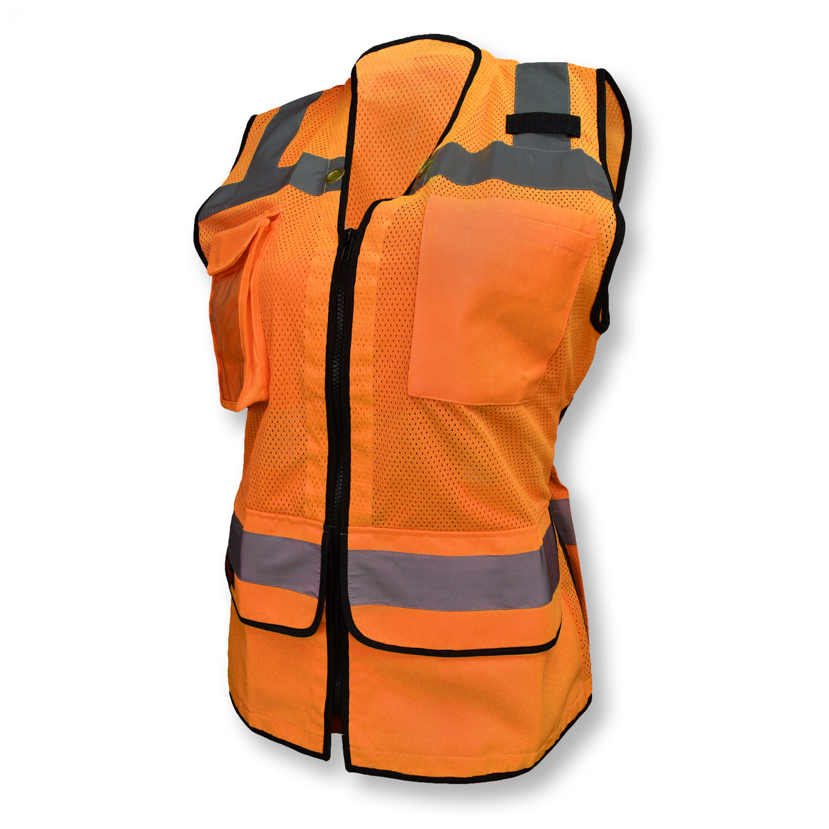 Radians SV59W-2 - SV59W Ladies Heavy Duty Surveyor Safety Vest - Hi-Vis Orange