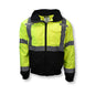 Radians SJ110B Class 3 Two-in-One High Visibility Bomber Safety Jacket