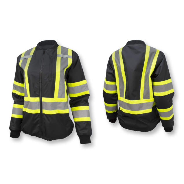 Radians SJ910B-1ZGW Women’s Class 1 Hi-Vis Bomber Jacket