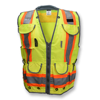 Radians SV55 - Class 2 Heavy Woven Two Tone Woven/Mesh Engineer Vest - additional view