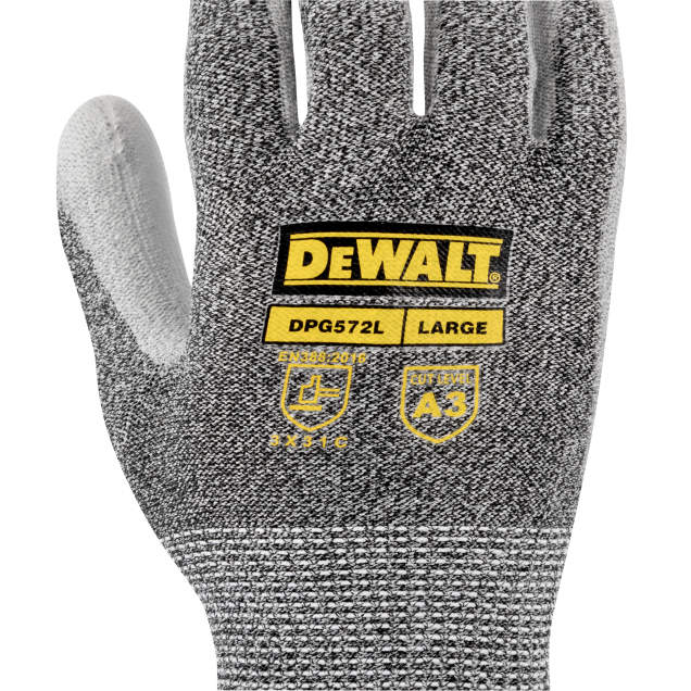 DEWALT DPG572 Polyurethane A3 Cut Glove