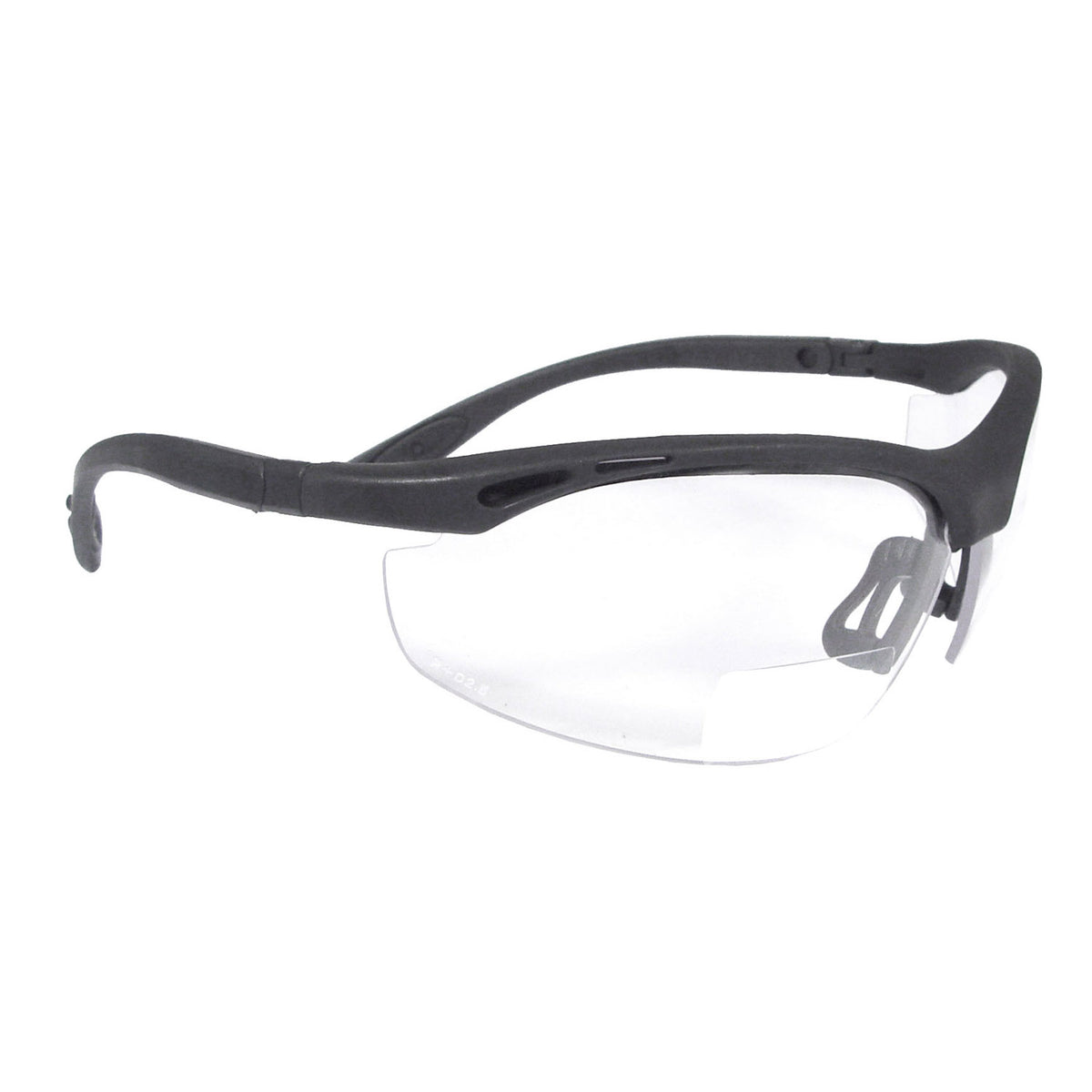 Radians CH-MAG - Cheaters® Magnifier Safety Eyewear - Black / Clear