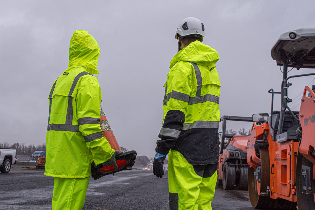 Radians RW32-EZ1Y - Heavy Duty Rip Stop Waterproof & Breathable Pants w/Bib - additional view