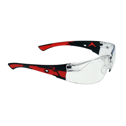 Radians OBL1 - Obliterator™ Safety Eyewear - Black / Red / Clear