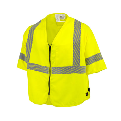 Radians SV99A-3SZGSFR - Radians 5.7 oz Class 3 DH Air Vest with Segmented Reflective Tape - Hi-Vis Green