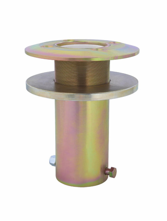 3M™ DBI-SALA® Confined Space Permanent Deck Mount Sleeve Legacy Davit Mast Base 8515162, Zinc Plated Steel