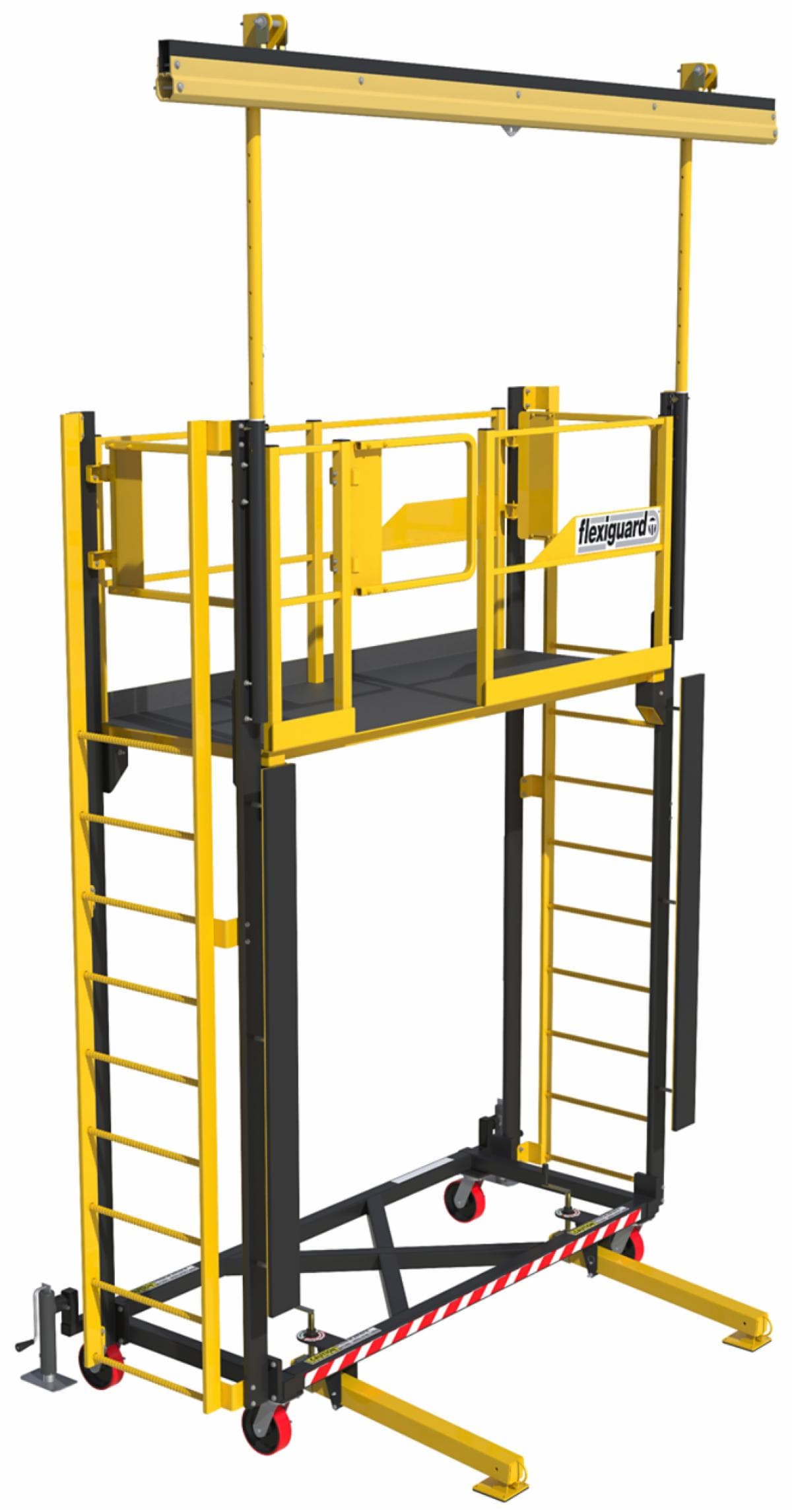 3M™ DBI-SALA® Flexiguard™ Supported Ladder Rail Fixed Height Access Anchor System 8530397, 2 User, 9 ft High, 3 ft Wide
