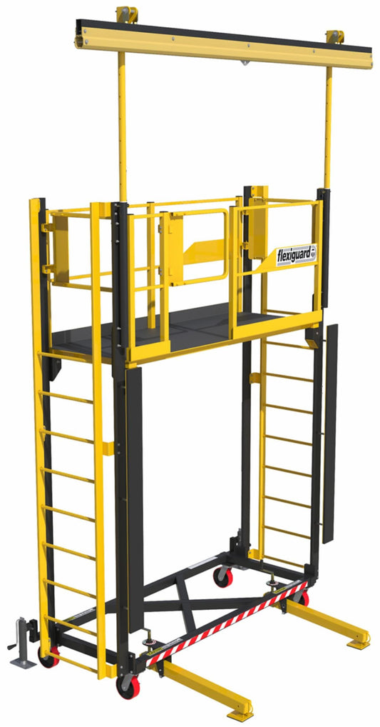 3M™ DBI-SALA® Flexiguard™ Supported Ladder Rail Fixed Height Access Anchor System 8530397, 2 User, 9 ft High, 3 ft Wide