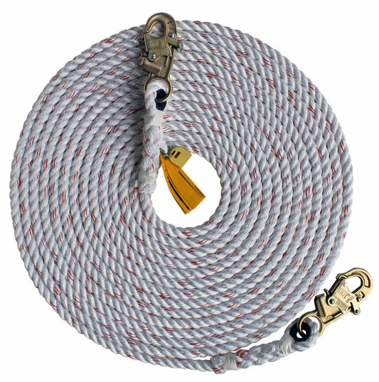 3M DBI-SALA Lifeline With 2 Snap Hooks