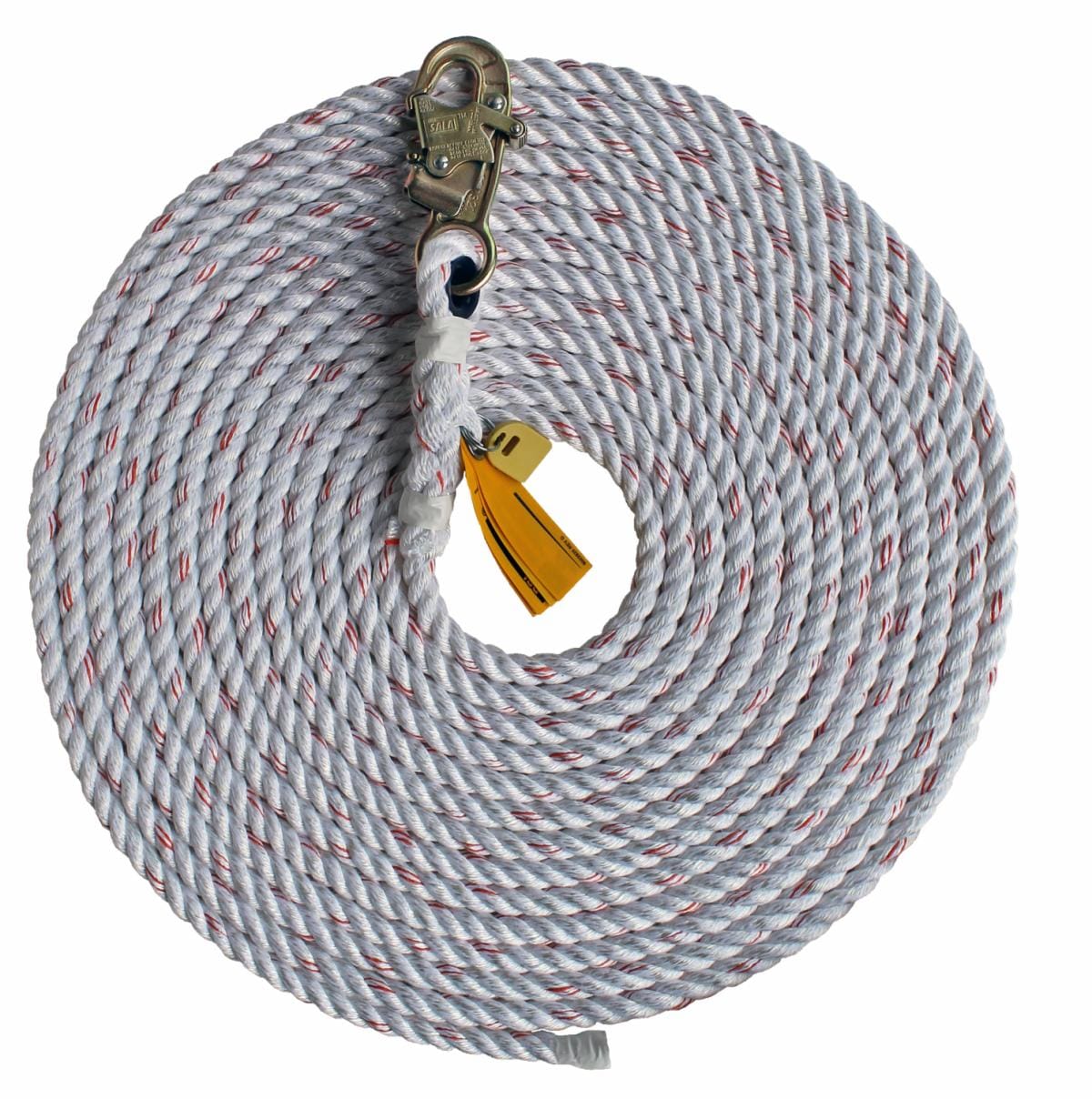 3M DBI-SALA Rope Lifeline With 2 Snap Hooks