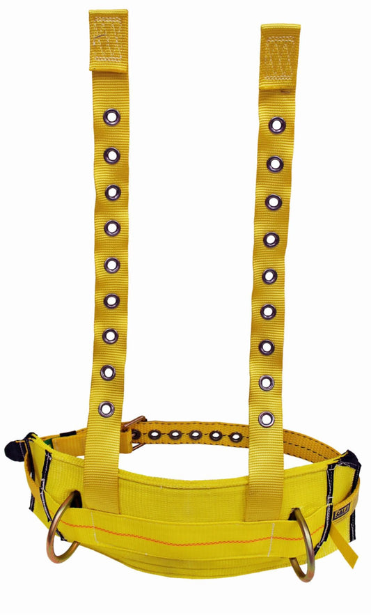 3M™ DBI-SALA® Derrick Tongue Buckle Positioning Belt with Tongue Buckle Harness Connector 1003221, Yellow