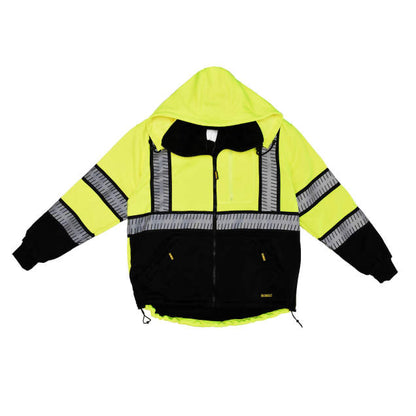 DEWALT DSJ32-3 Deluxe Zip Front Class 3 Hoodie