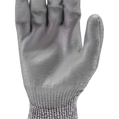 Radians RWG572 HPPE/Polyester Shell A4 Cut Level Polyurethane Palm Dip Gloves