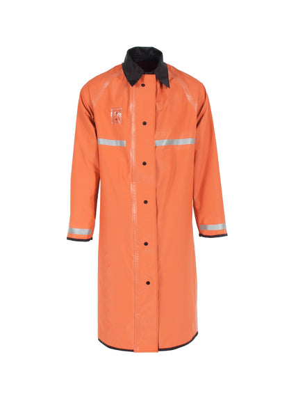 Neese 447RCH3M - Reversible Series Coat with 3M Reflective Taping - Orange / Black