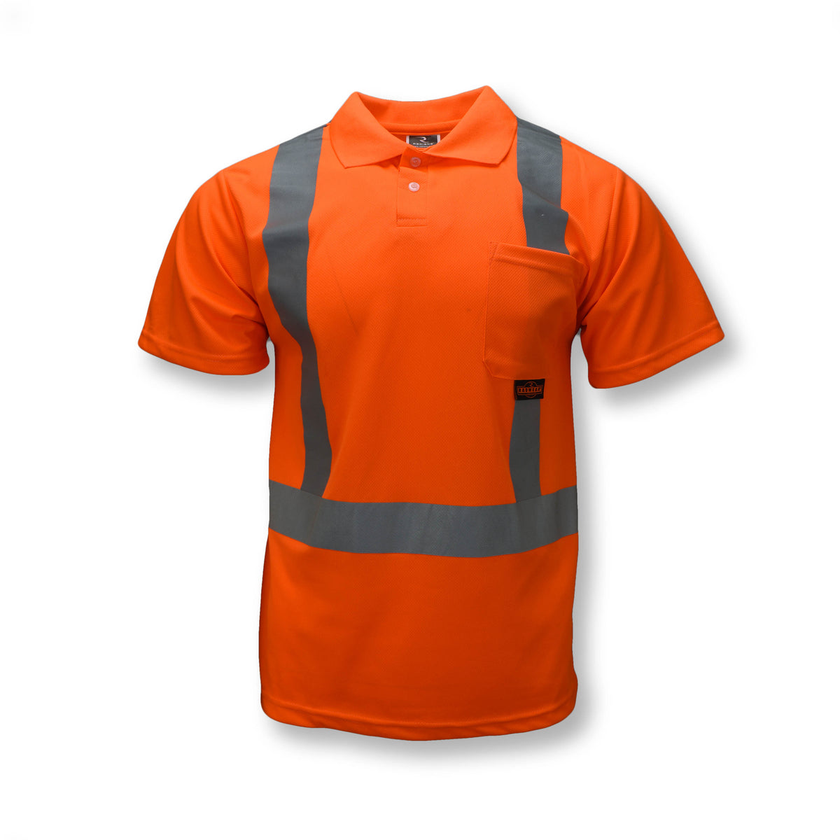 Radians ST12 - Class 2 High Visibility Safety Short Sleeve Polo Shirt - additional view