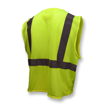Radians SV25 - Economy Class 2 Self-Extinguishing Mesh Safety Vest with Zipper - additional view