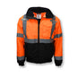 Radians SJ110B Class 3 Two-in-One High Visibility Bomber Safety Jacket